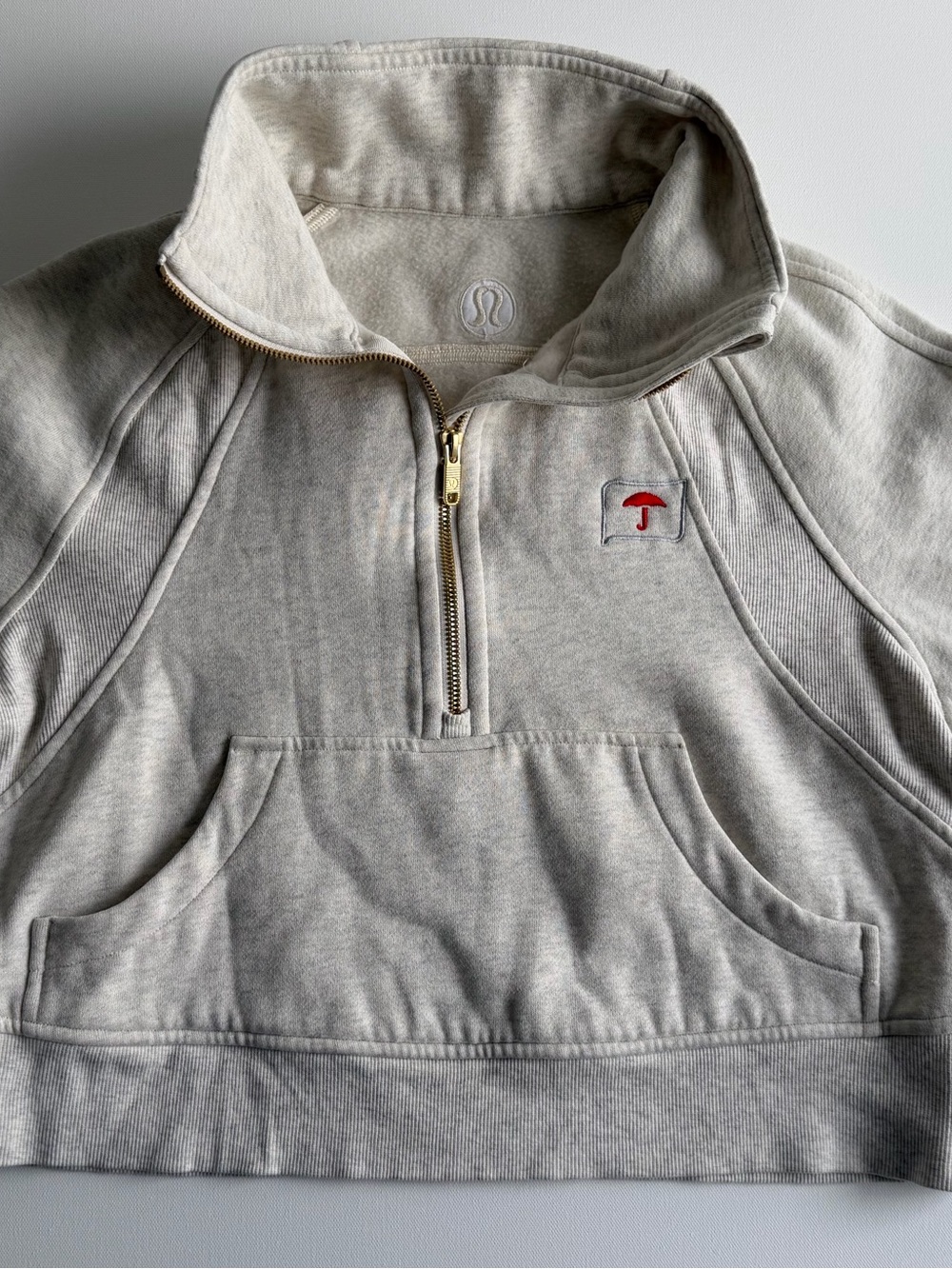 Rare Lululemon Scuba Funnel Neck Half Zip XS/S - Travelers Championship Golf